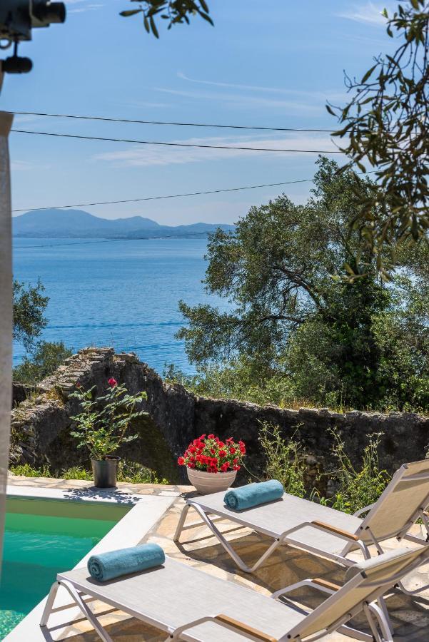 Alkinoi Seaview Villa With Private Pool By Konnect, Nisaki Nisaki  Exterior photo